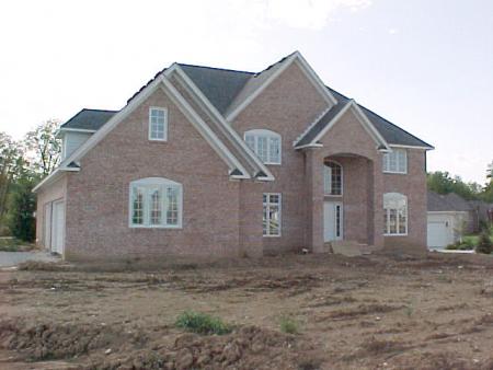 Before New Home Landscaping 2